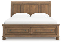 Feddinger King Storage Sleigh Bed