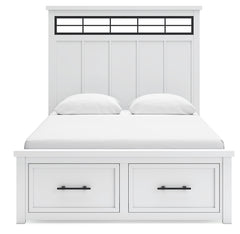 Ashbryn Queen Panel Storage Bed
