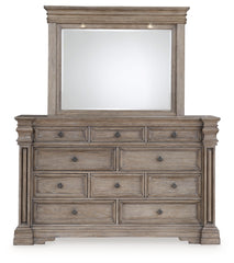 Blairhurst Queen Panel Bed, Dresser, Mirror and 2 Nightstands