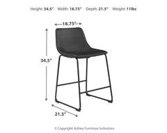 Centiar Counter Height Bar Stool