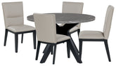 Glinari Dining Table and 4 Chairs