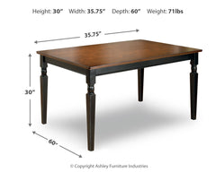 Owingsville Dining Table
