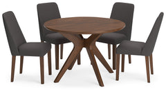 Lyncott Dining Table and 4 Chairs