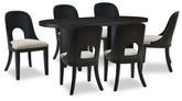 Rowanbeck Dining Table and 6 Chairs