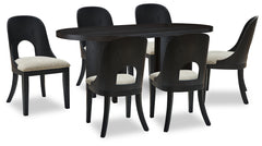 Rowanbeck Dining Table and 6 Chairs