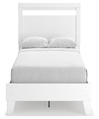 Flannia Twin Panel Platform Bed