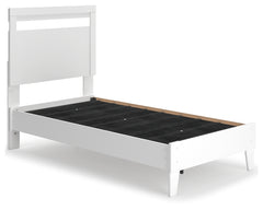 Flannia Twin Panel Platform Bed