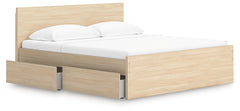 Onita King Panel Platform Bed with Storage