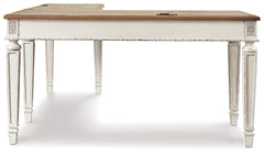 Realyn Lift-top Desk, L-shaped Desk and 4 Bookcases