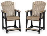 Fairen Trail Outdoor Counter Height Bar Stool (Set of 2)