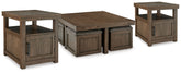 Boardernest Coffee Table and 2 End Tables