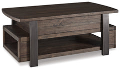 Vailbry Lift-top Coffee Table and 2 Chairside End Tables