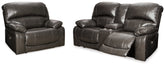 Hallstrung Power Reclining Loveseat and Power Recliner