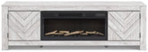 Cayboni 71" TV Stand with Electric Fireplace