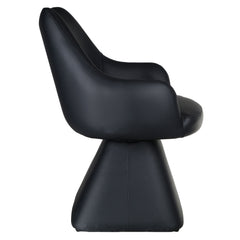 Caprese - Swivel Dining Chair - Black