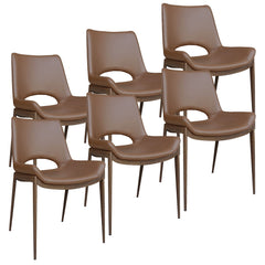 Icona - Dining Chair (Set of 6) - Walnut Frame
