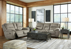 Next-Gen Gaucho - 2 Pc. - Reclining Sofa, Loveseat - Putty
