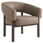 Allegra - Accent Chair - Dark Taupe