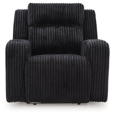 Forest Lake - Power Recliner With Adj Headrest - Black