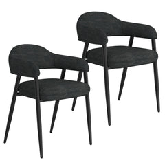 Archer - Side Chair (Set of 2) - Charcoal