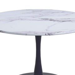 Zilo - Dining Table Large - Black / White