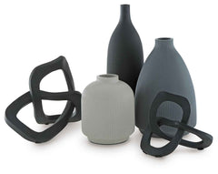 Leithick - Accessory Set (Set of 5) - Black / Tan / Gray