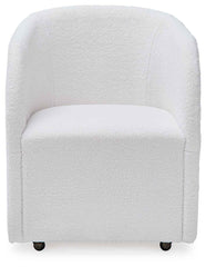 Rowanbeck - Dining Upholstered Arm Chair (Set of 2) - Ivory