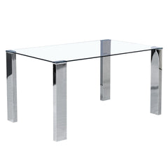 Frankfurt - Dining Table - Stainless Steel