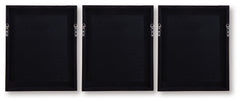 Hendridge - Wall Art Set (Set of 3) - Taupe / White