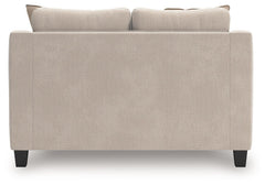 Willarae - Loveseat - Taupe