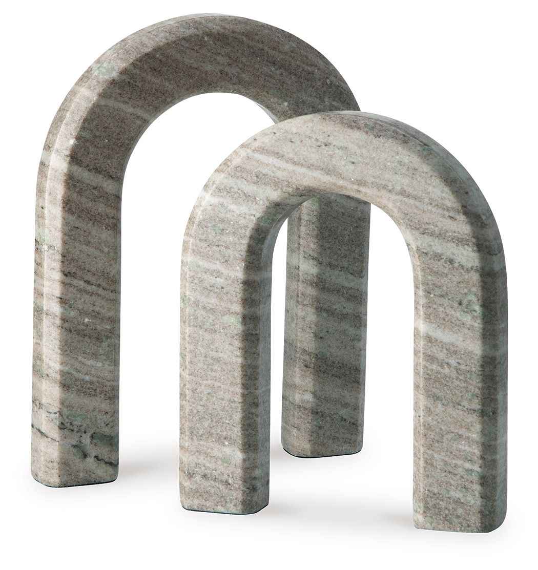 Keithton - Sculpture Set (Set of 2) - Taupe