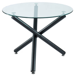 Suzette/Hudson - 5 Piece Dining Set - Black
