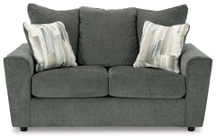 Stairatt - Loveseat - Gravel