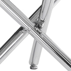 Solara II/Devo - 5 Piece Dining Set - Chrome
