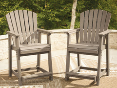 Seacliff Beach - Barstool (Set of 2) - Medium Brown