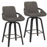 Parker - Swivel Counter Stool (Set of 2)