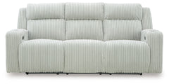 Forest Lake - Power Reclining Sofa With Adj Headrest