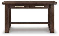 Breckington - Home Office Desk - Dark Brown
