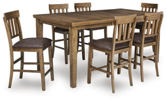 Urbinforte - Counter Height Extension Dining Table Set
