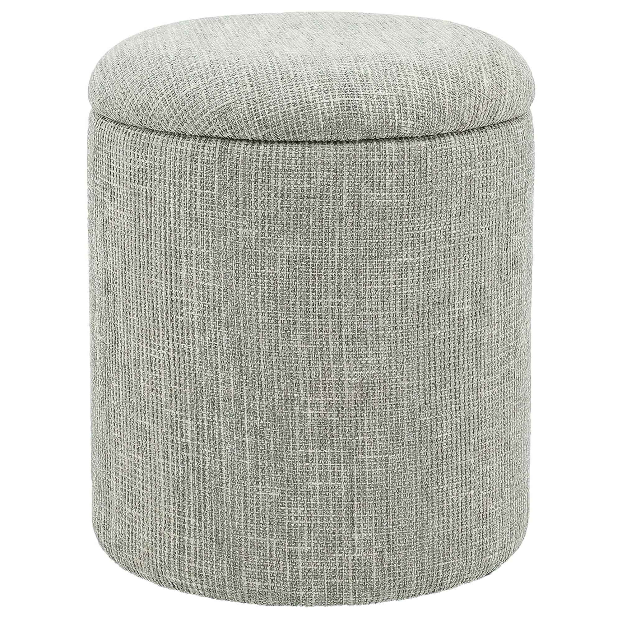 Twyla - Round Storage Ottoman - Sage