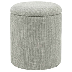 Twyla - Round Storage Ottoman - Sage