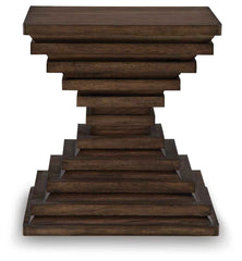 Hannodream - Square End Table - Warm Brown