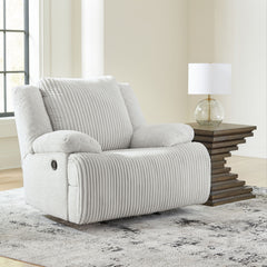 Top Tier - Rocker Recliner - Fabric - Alloy