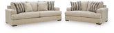 Lofwood - 2 Pc. - Sofa And Loveseat - Oatmeal