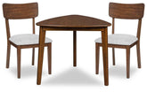 Tameride - 3 Pc. - Dining Table And 2 Chairs - Brown
