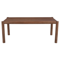 Advik/Caden - 7 Piece Dining Set - Walnut / Moss