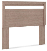 Flannia - Full Panel Headboard - Gray