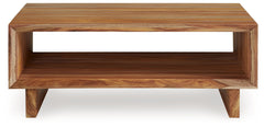 Dressonni - Rectangular Cocktail Table - Brown