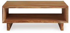 Dressonni - Rectangular Cocktail Table - Brown