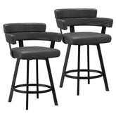 Oberon - Swivel Counter Stool (Set of 2)
